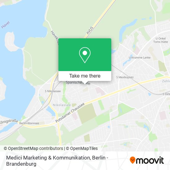 Medici Marketing & Kommunikation map