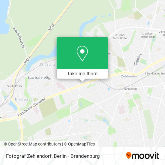 Fotograf Zehlendorf map