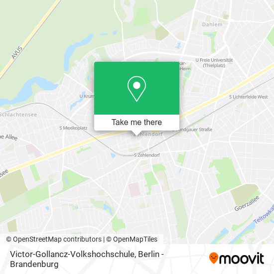 Victor-Gollancz-Volkshochschule map