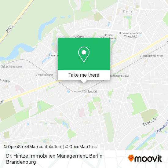 Dr. Hintze Immobilien Management map