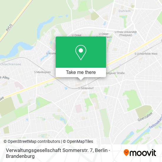 Verwaltungsgesellschaft Sommerstr. 7 map