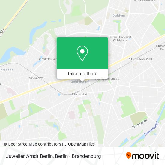 Juwelier Arndt Berlin map