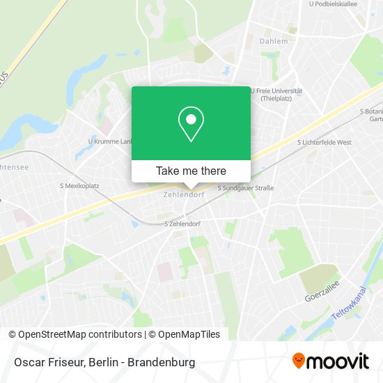 Oscar Friseur map