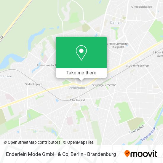 Enderlein Mode GmbH & Co map