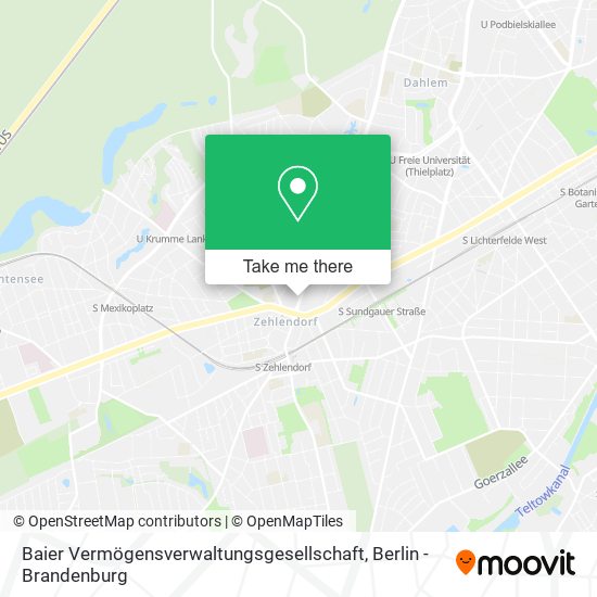 Baier Vermögensverwaltungsgesellschaft map