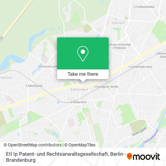 Etl Ip Patent- und Rechtsanwaltsgesellschaft map