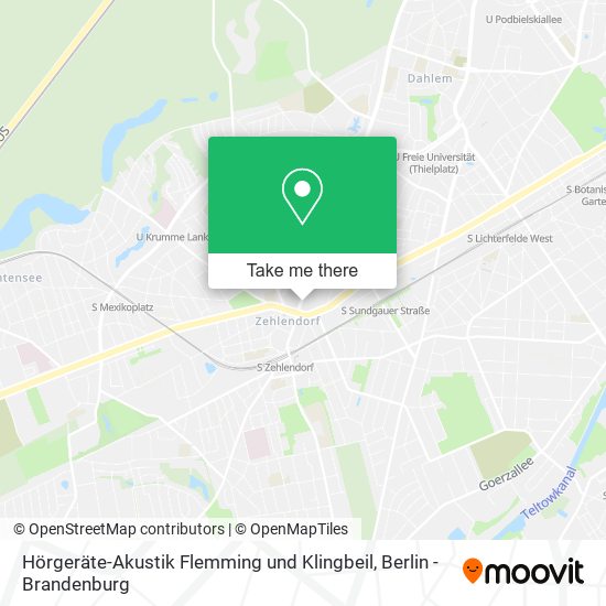 Hörgeräte-Akustik Flemming und Klingbeil map