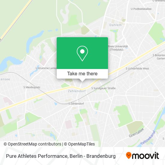 Карта Pure Athletes Performance