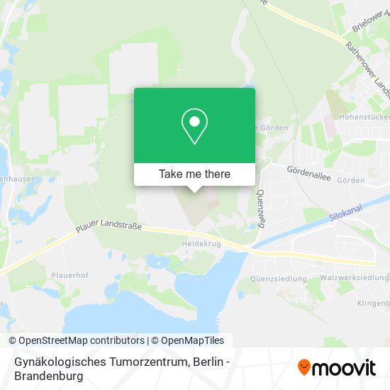 Gynäkologisches Tumorzentrum map