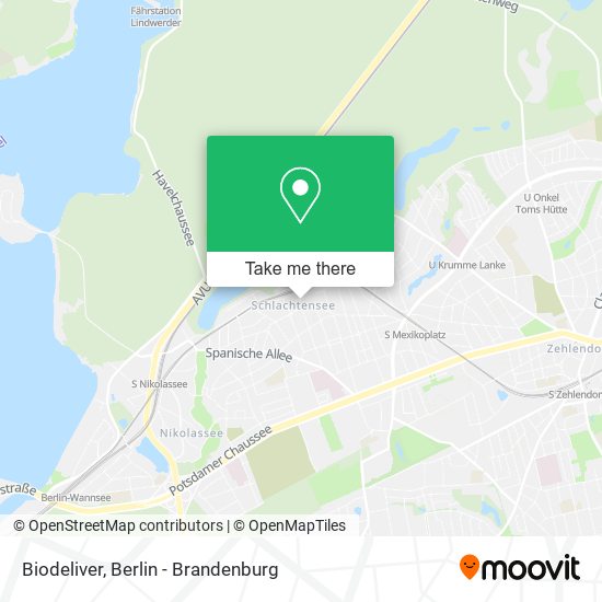 Biodeliver map