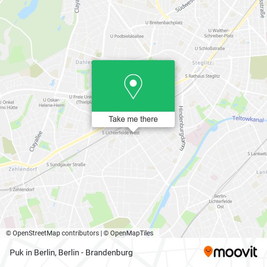 Puk in Berlin map