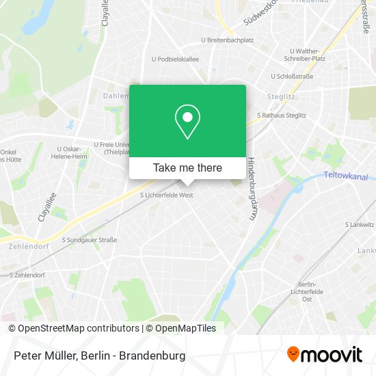 Peter Müller map