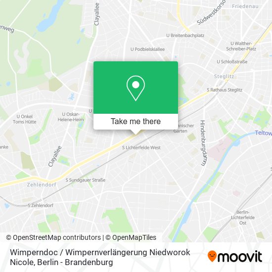 Wimperndoc / Wimpernverlängerung Niedworok Nicole map
