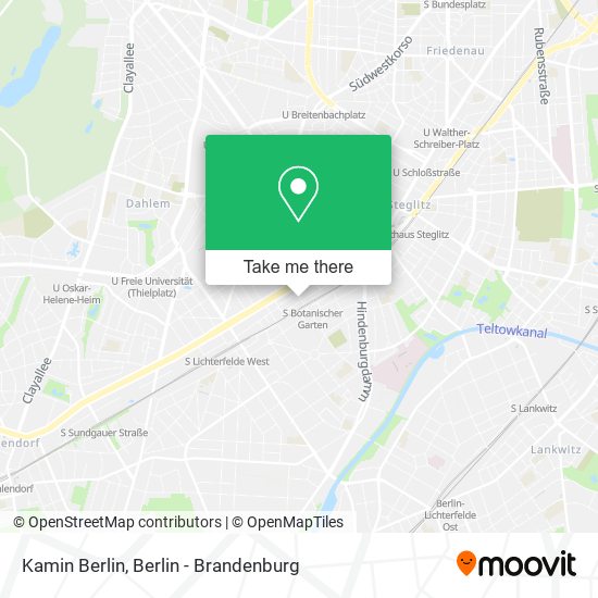 Kamin Berlin map