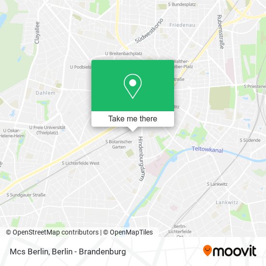 Карта Mcs Berlin