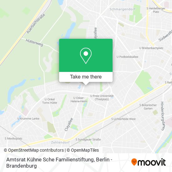 Amtsrat Kühne Sche Familienstiftung map