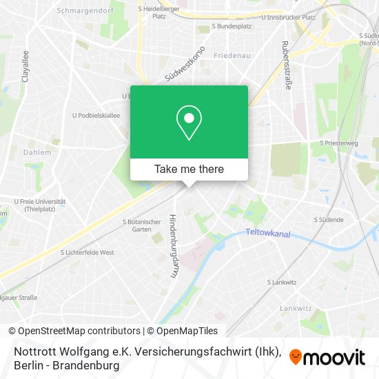 Nottrott Wolfgang e.K. Versicherungsfachwirt (Ihk) map