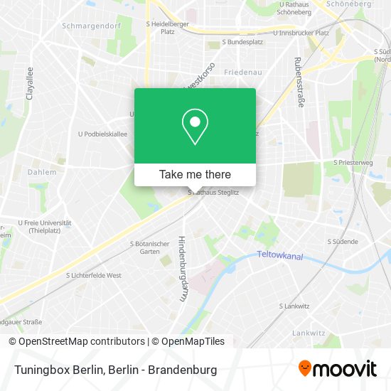 Карта Tuningbox Berlin