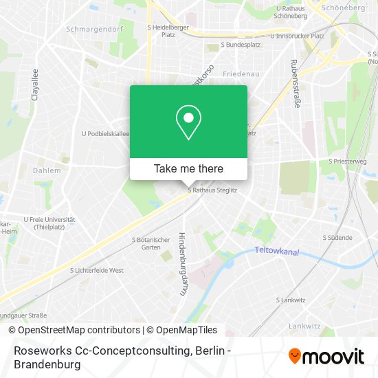 Roseworks Cc-Conceptconsulting map