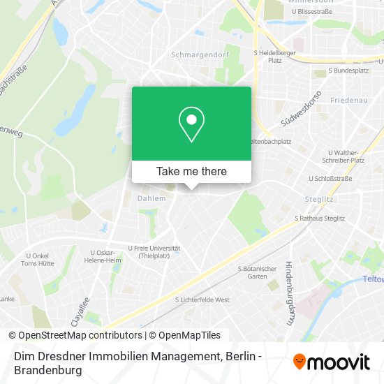 Dim Dresdner Immobilien Management map