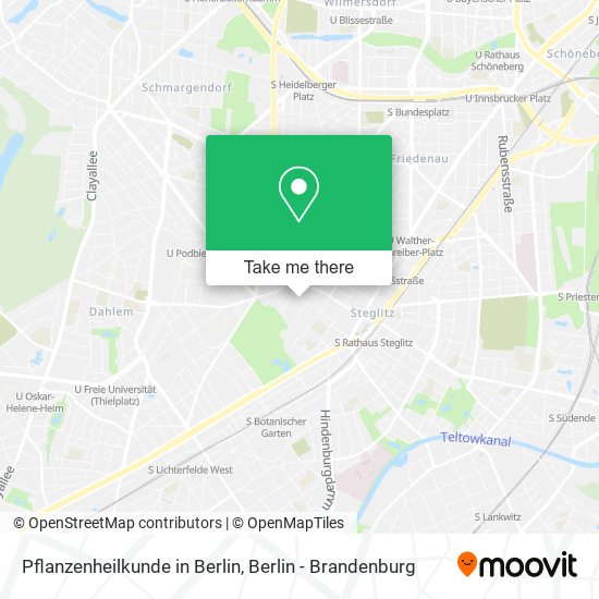 Pflanzenheilkunde in Berlin map