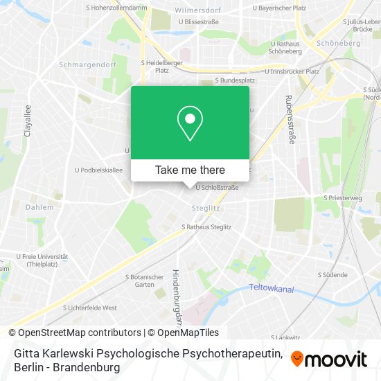 Gitta Karlewski Psychologische Psychotherapeutin map