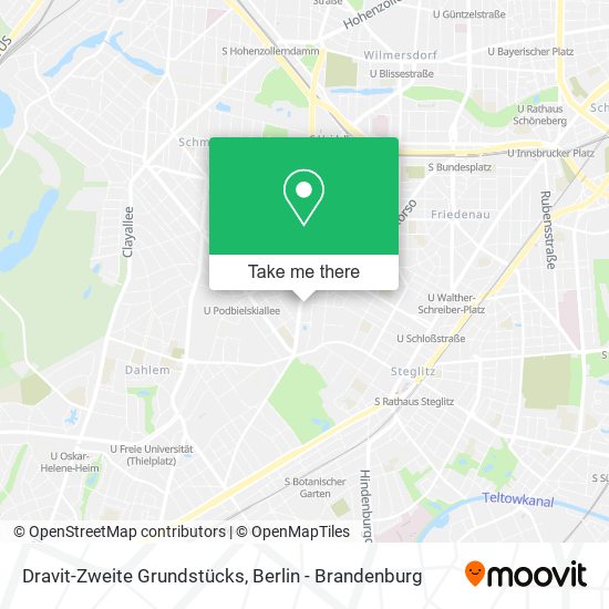 Dravit-Zweite Grundstücks map