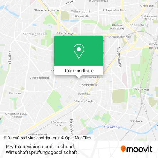 Revitax Revisions-und Treuhand, Wirtschaftsprüfungsgesellschaft Steuerberatungsgesellschaft map