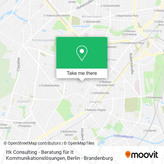 Itk Consulting - Beratung für It Kommunikationslösungen map