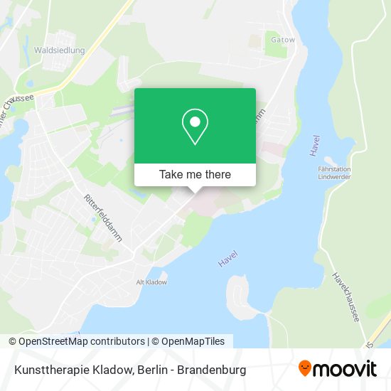 Kunsttherapie Kladow map