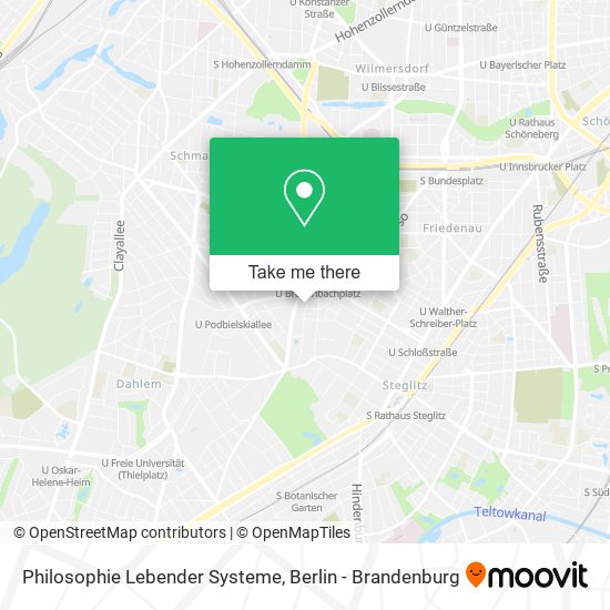 Philosophie Lebender Systeme map