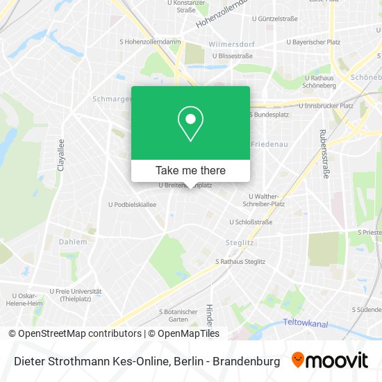Dieter Strothmann Kes-Online map