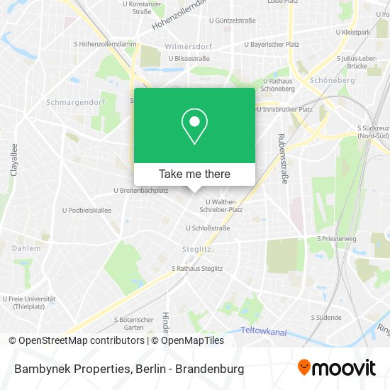 Bambynek Properties map