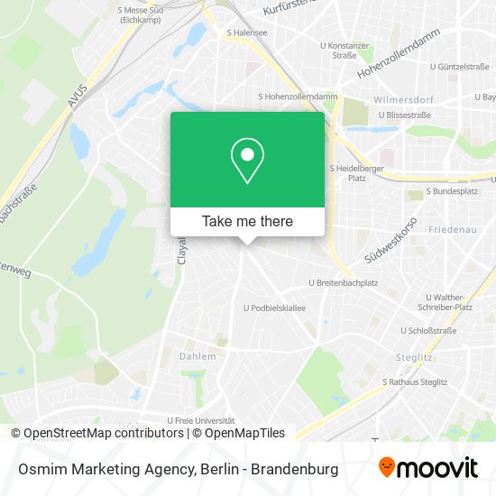 Osmim Marketing Agency map