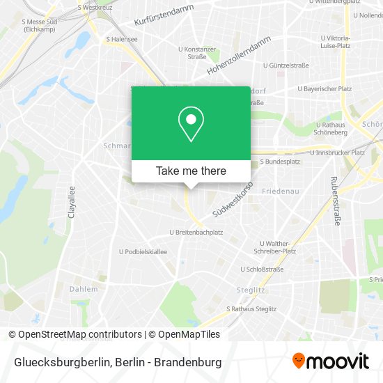 Gluecksburgberlin map