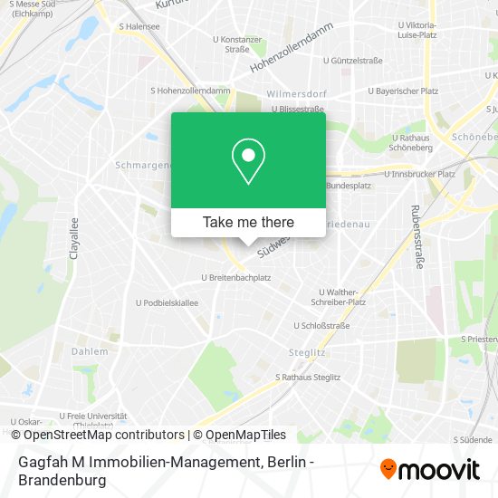 Gagfah M Immobilien-Management map