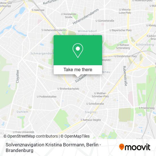 Карта Solvenznavigation Kristina Borrmann
