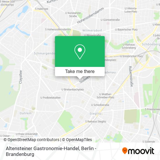 Altensteiner Gastronomie-Handel map