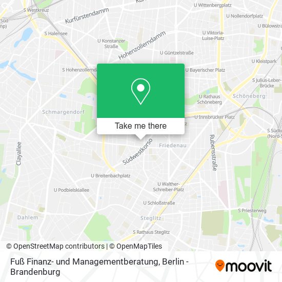 Fuß Finanz- und Managementberatung map