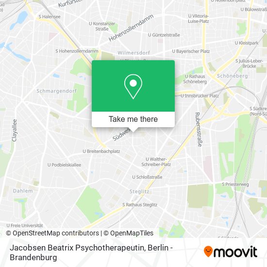Jacobsen Beatrix Psychotherapeutin map