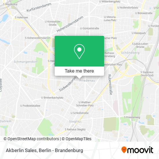 Akberlin Sales map