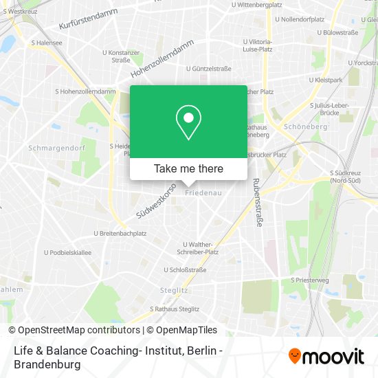 Life & Balance Coaching- Institut map