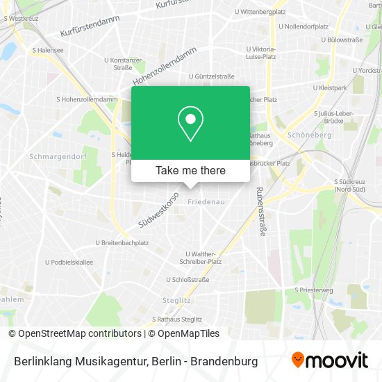 Карта Berlinklang Musikagentur