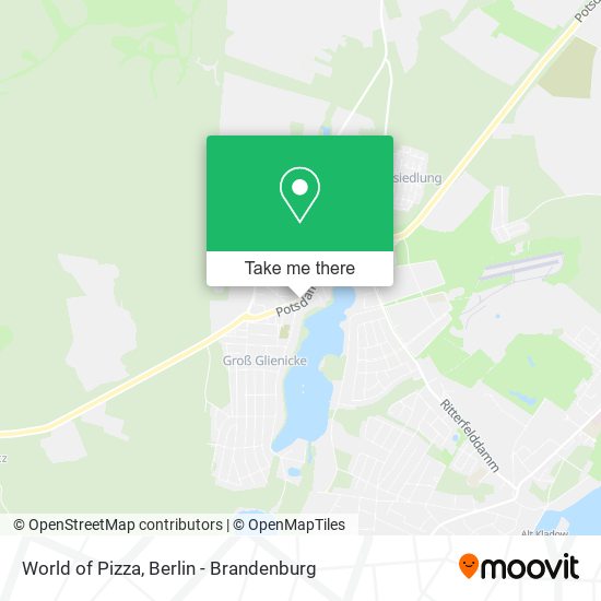 World of Pizza map