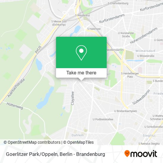 Goerlitzer Park/Oppeln map