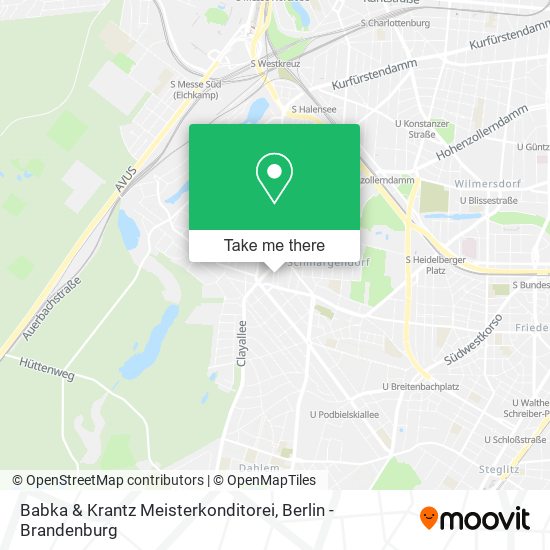 Babka & Krantz Meisterkonditorei map