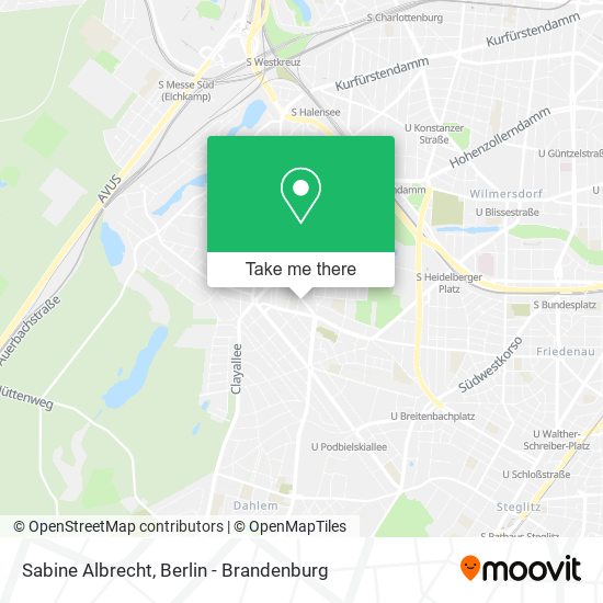 Sabine Albrecht map