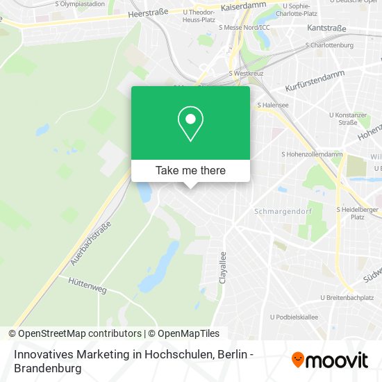 Innovatives Marketing in Hochschulen map