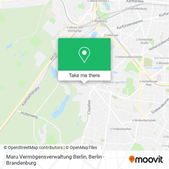 Maru Vermögensverwaltung Berlin map