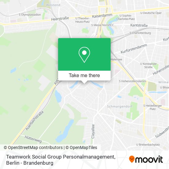 Карта Teamwork Social Group Personalmanagement